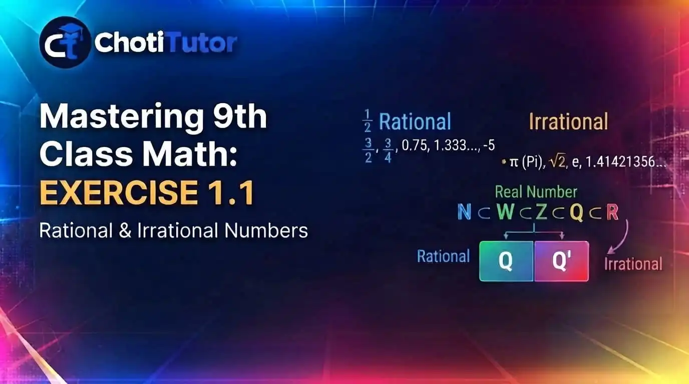 Exercise 1.1 maths class 9