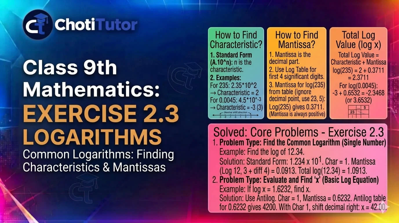 Class 9 Maths Exercise 2.3 Solved