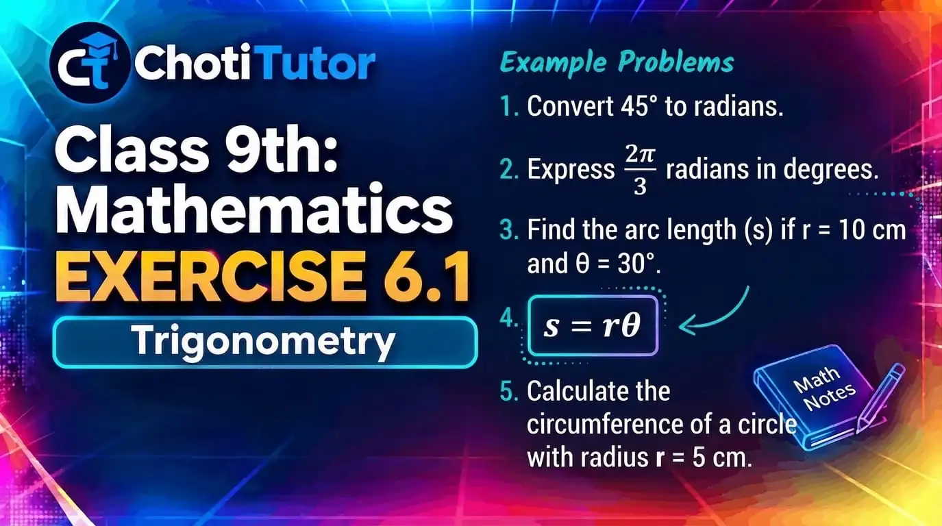 Exercise 6.1 math class 9