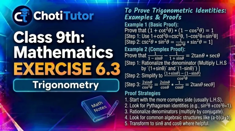 6.3 maths class 9