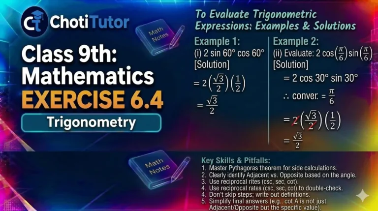 6.4 maths class 9