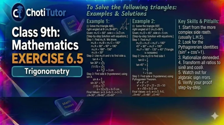 6.5 maths class 9