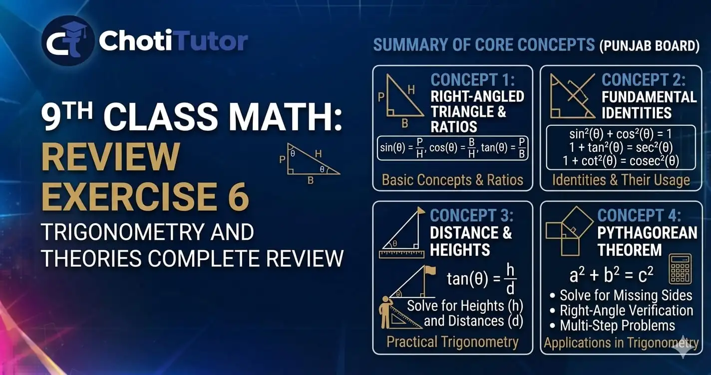 class 9 math review exercise 6