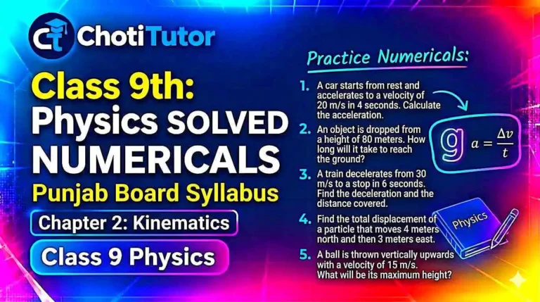 class 9 physics chapter 2 numericals