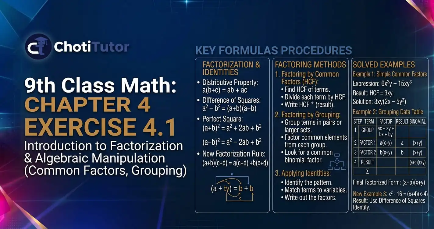 9th class maths exercise 4.1 complete solutons